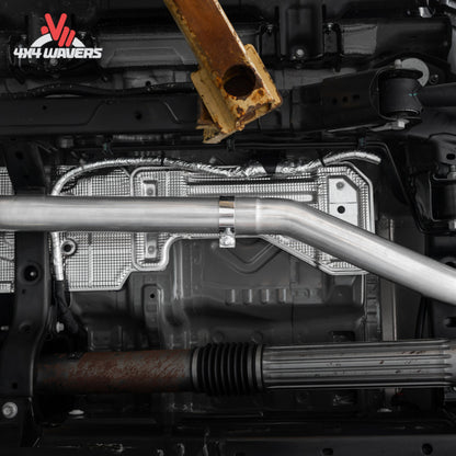 Precision mandrel-bent tubing maximizing exhaust flow for Bronco EcoBoost performance