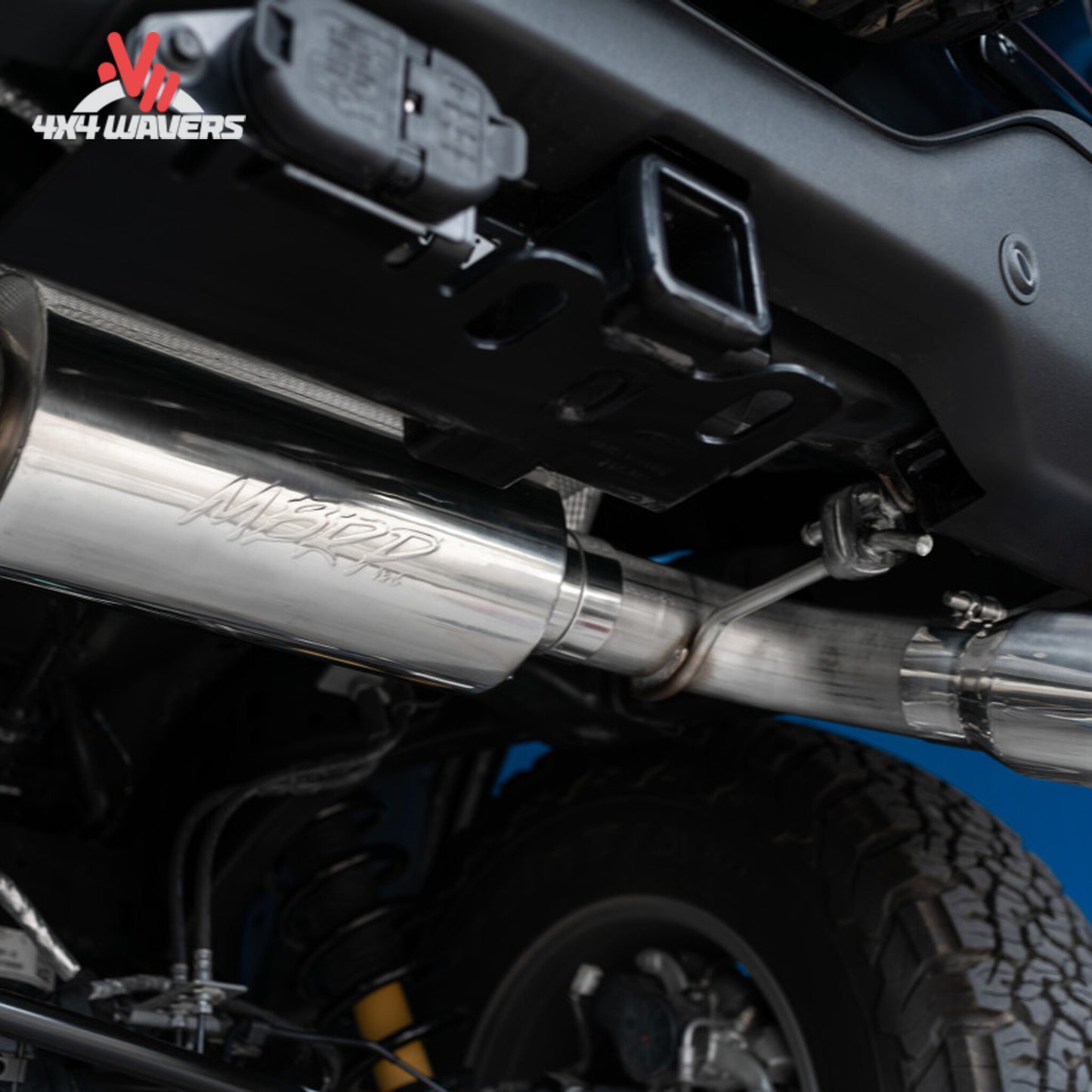 MBRP 3-inch mandrel bent aluminized steel exhaust tubing