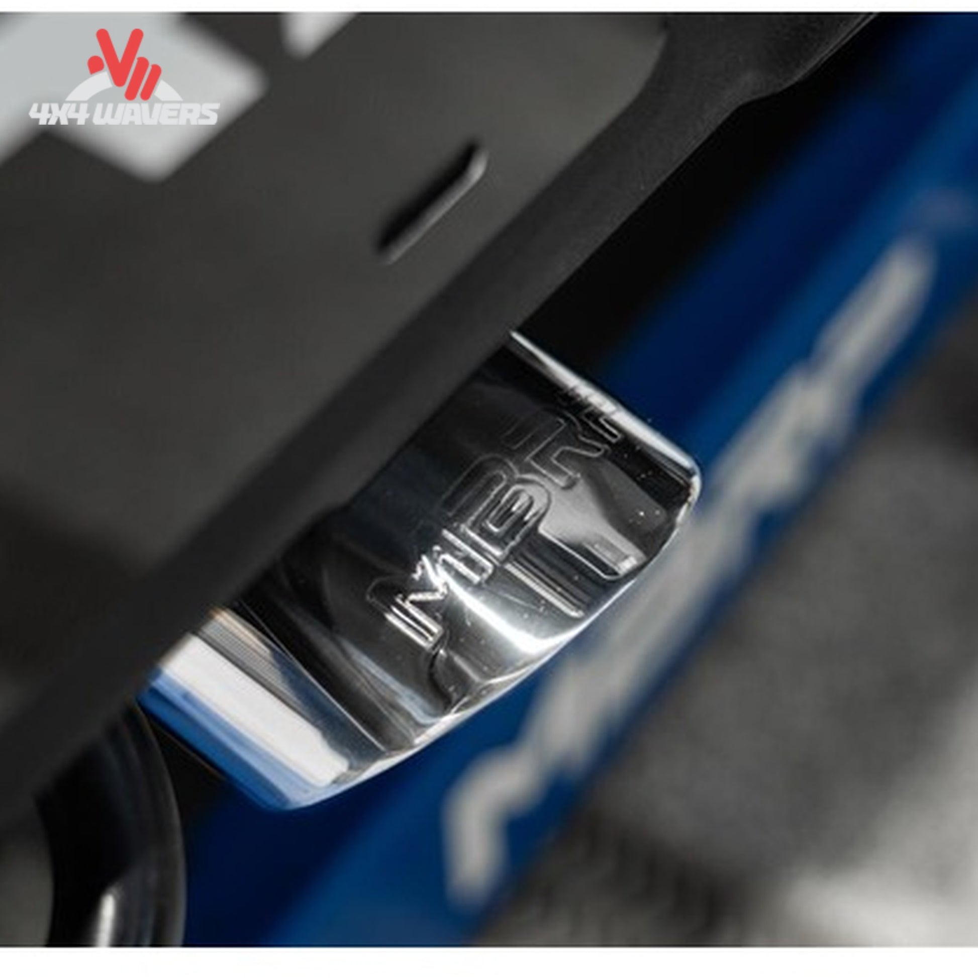 Premium stainless steel exhaust tips included with the MBRP dual rear exit Bronco exhaust system