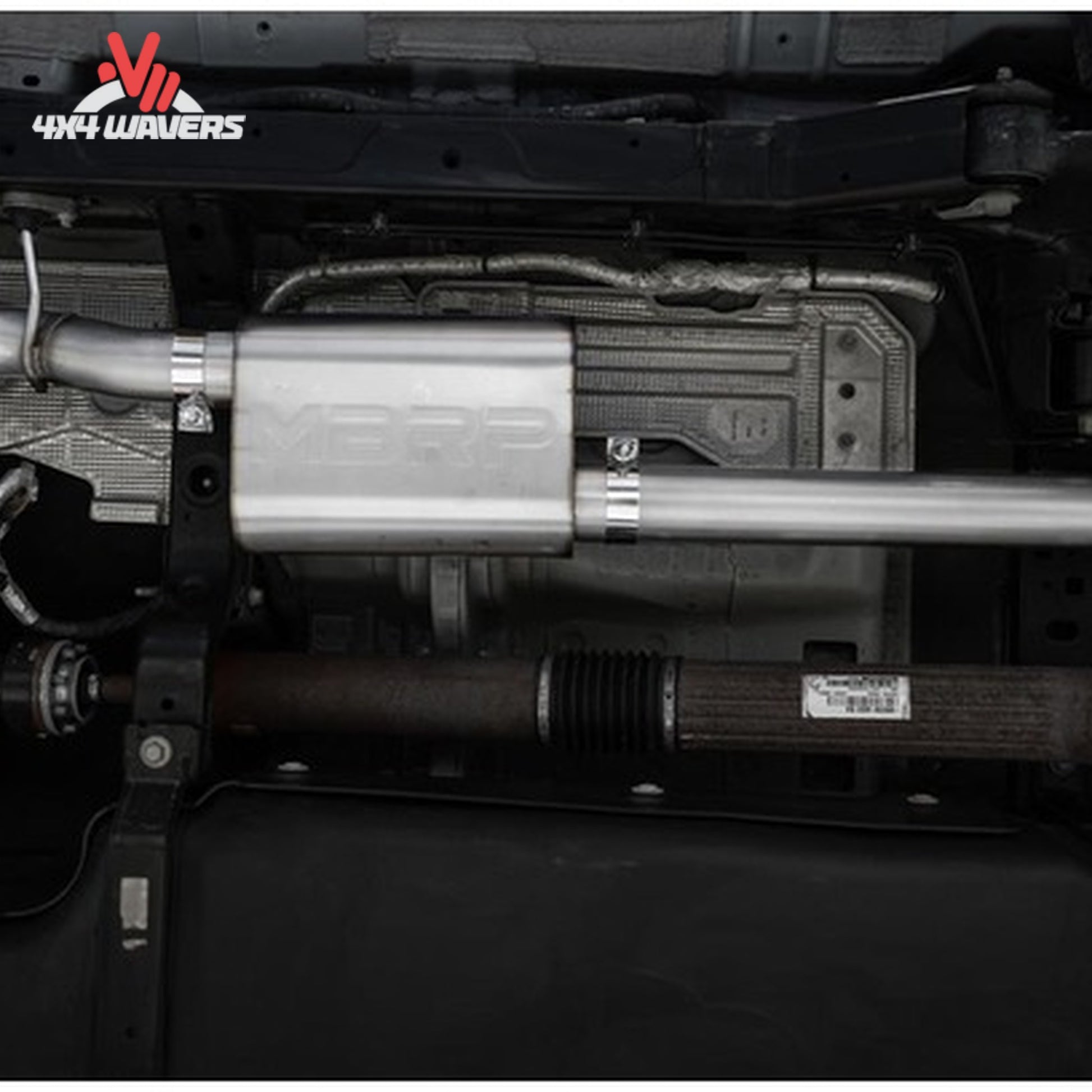 MBRP stainless steel dual exhaust tips for Ford Bronco