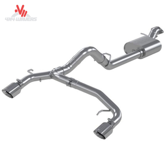 MBRP S5241AL 3-inch dual rear exit cat-back exhaust for 2021-2026 Ford Bronco