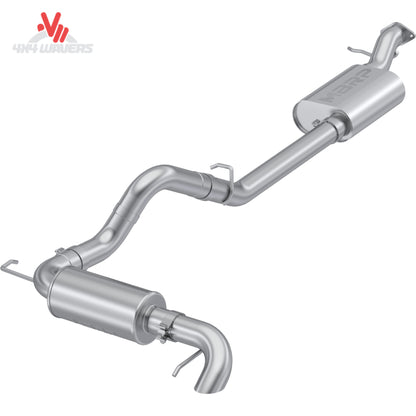 MBRP S5245AL High Clearance Tour Profile Exhaust for Ford Bronco 2.3L and 2.7L