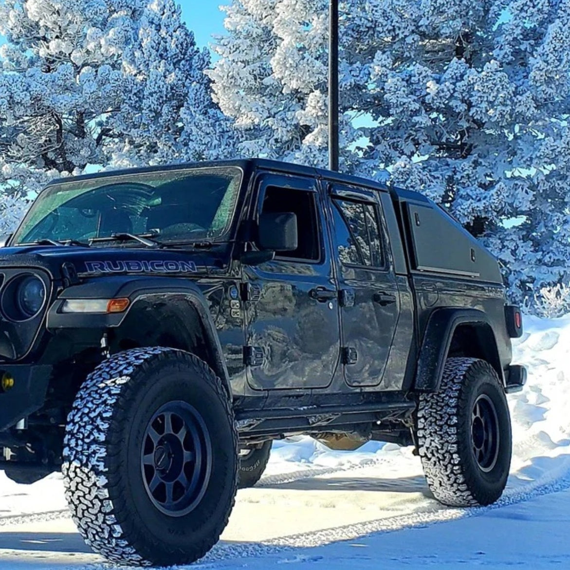OFFactory Fastback Topper Cover Hardtop Canopy - Tonneau Cover Hardshell - Jeep Gladiator JT 2019+ | Universal | OFFactory by 4X4WAVERS (Image 14)