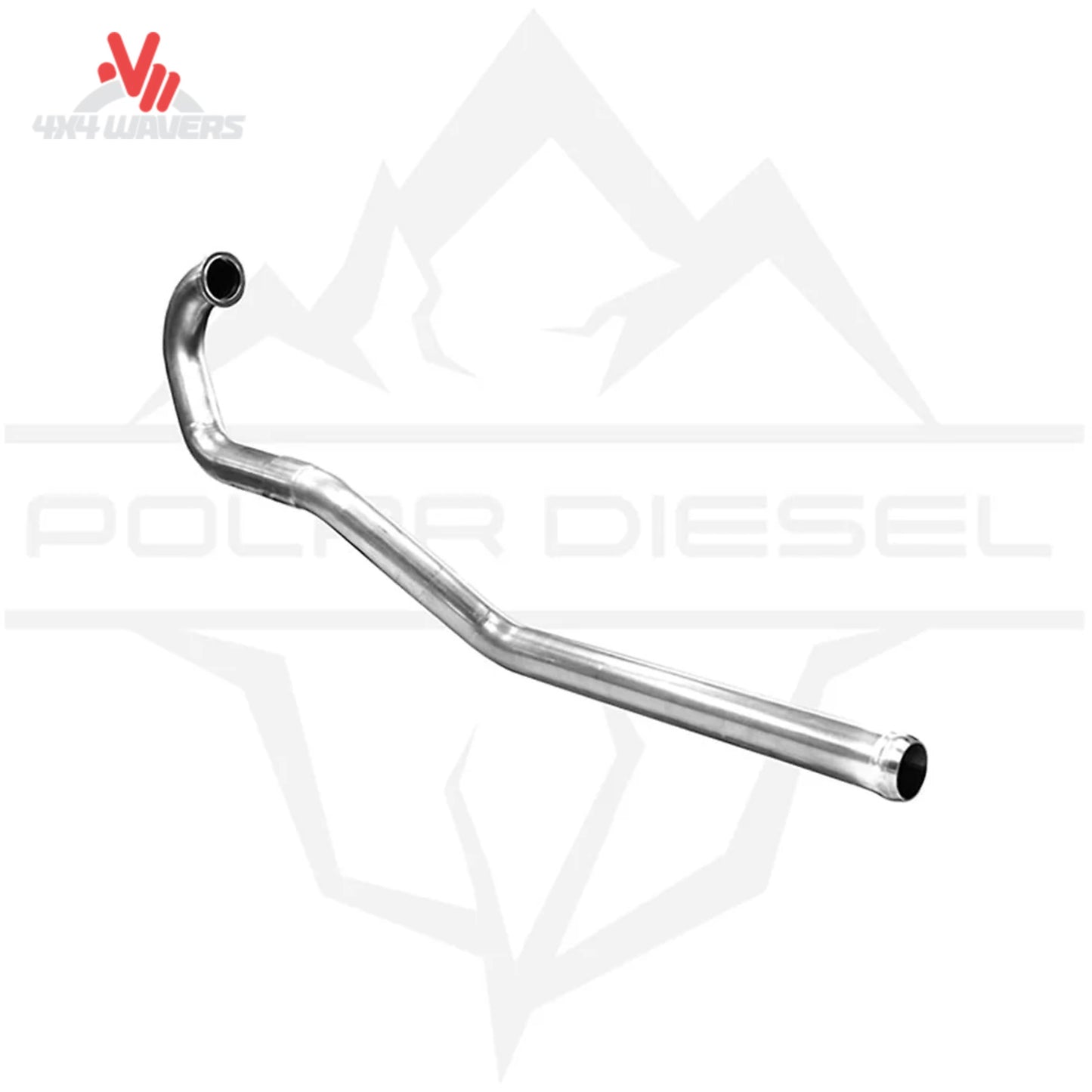 Mandrel bent steel straight race pipe without sensor bungs SKU PD-1-53235100