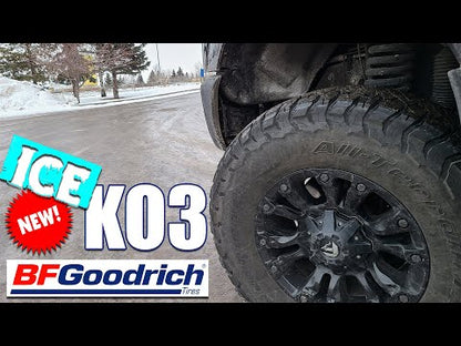 BFGoodrich All-Terrain T/A KO3 – LT37x12.5R17 128R | Pneumatique tout-terrain toutes saisons + homologué hiver 3PMSF pour tout-terrain