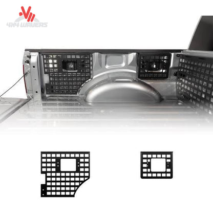 Putco Modular MOLLE Bed Panel for Ford F-150 Raptor 2015-2026, passenger side, 5.5' bed, for organizing tools and gear.