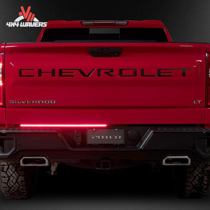 Putco 60 inch Blade LED tailgate light bar kit for 19-26 GM 1500 20-26 HD SKU 9202060-05