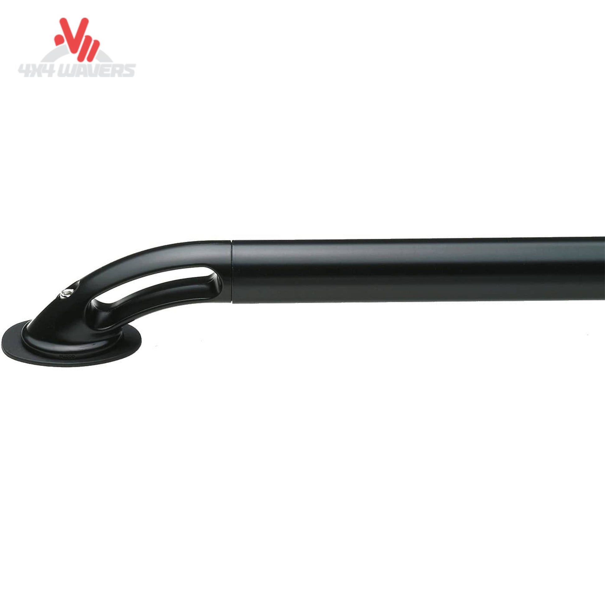 Putco Black Locker 8ft bed rail for 2015-2026 F150 and 2017-2024 F250/F350 trucks, with die-cast end for pickup truck bed protection