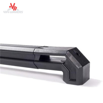Close-up of Putco TEC Rail stanchion and T-slot accessory channel 109867