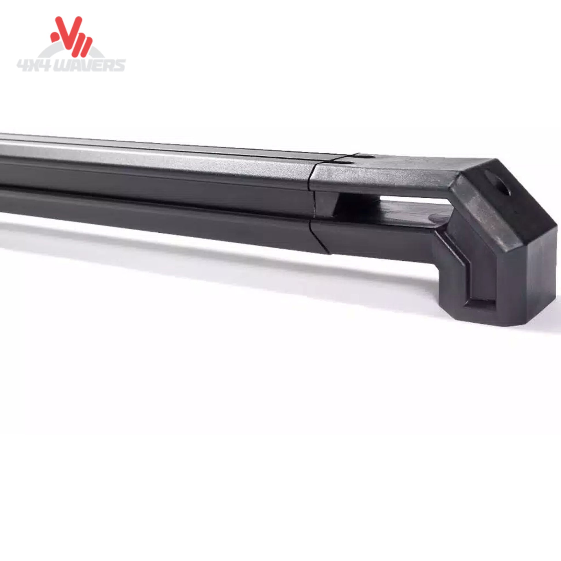 Close-up of Putco TEC Rail stanchion and T-slot accessory channel 109867