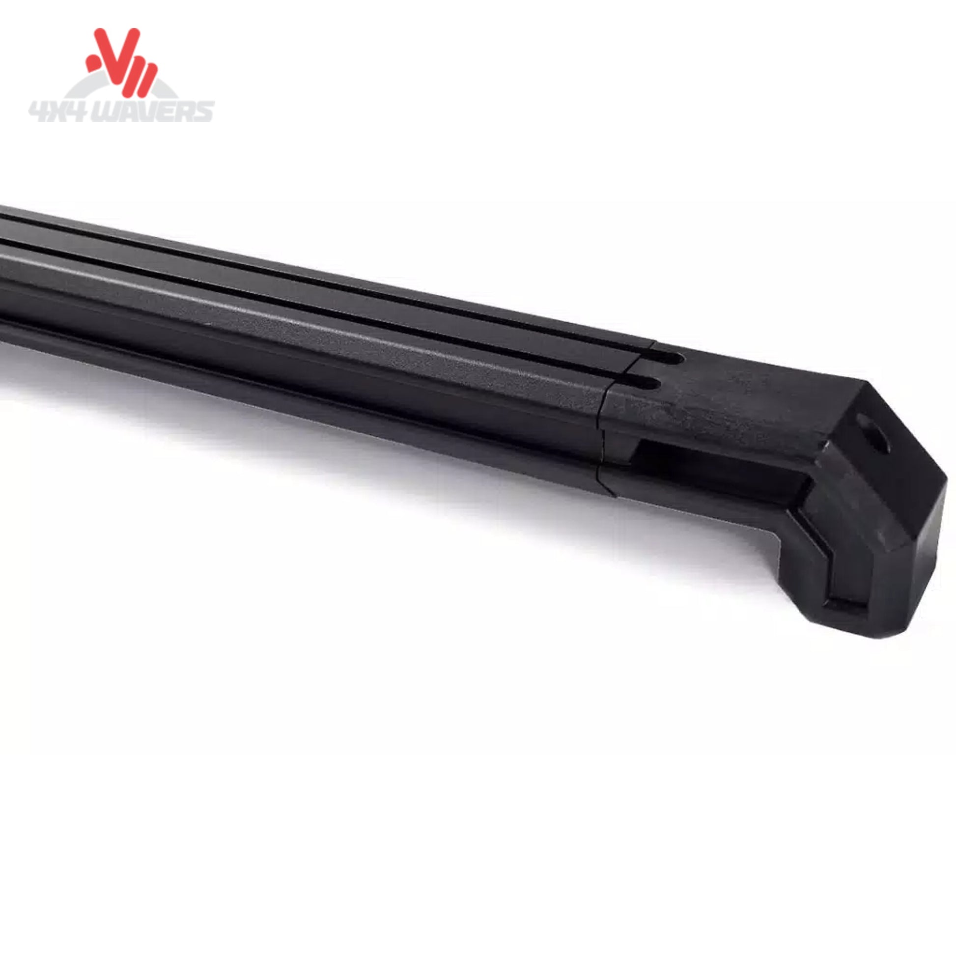 Close-up of Putco TEC Rail stanchion and T-slot accessory channel 109867