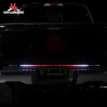 Putco Freedom Blade LED light bar showing sequential turn signal and white reverse lighting SKU 760060-05