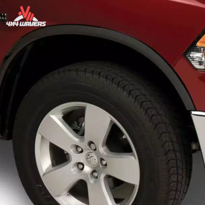 Putco stainless steel fender trim kit installed on 2015-2017 Ford F150, highlighting the sleek, polished fender flare design.