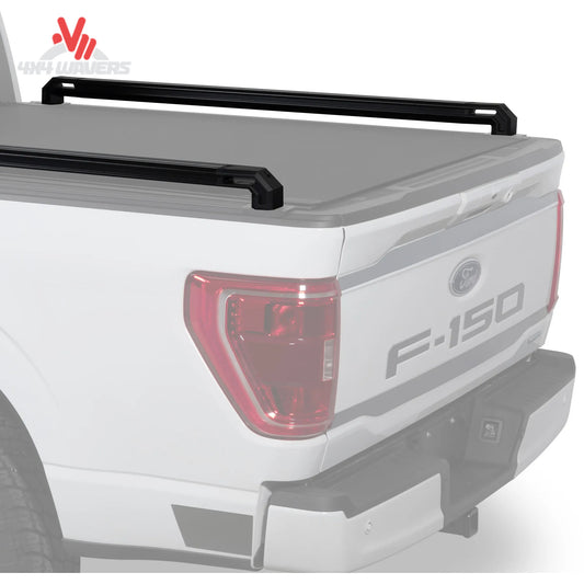 Putco TEC Truck Bed Rail installed on a 15-20 Ford F150 6.5ft bed, showing side view of durable truck bed rails.