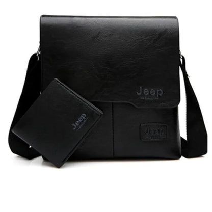Jeep Casual Shoulder Sling Bag with Jeep Wallet - 4X4 WAVERS