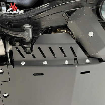 RCI 12-gauge steel catalytic converter guard with vented design