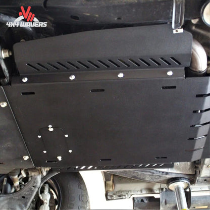 Vented steel design of RCI catalytic converter guard F150-15-CATGUARDS
