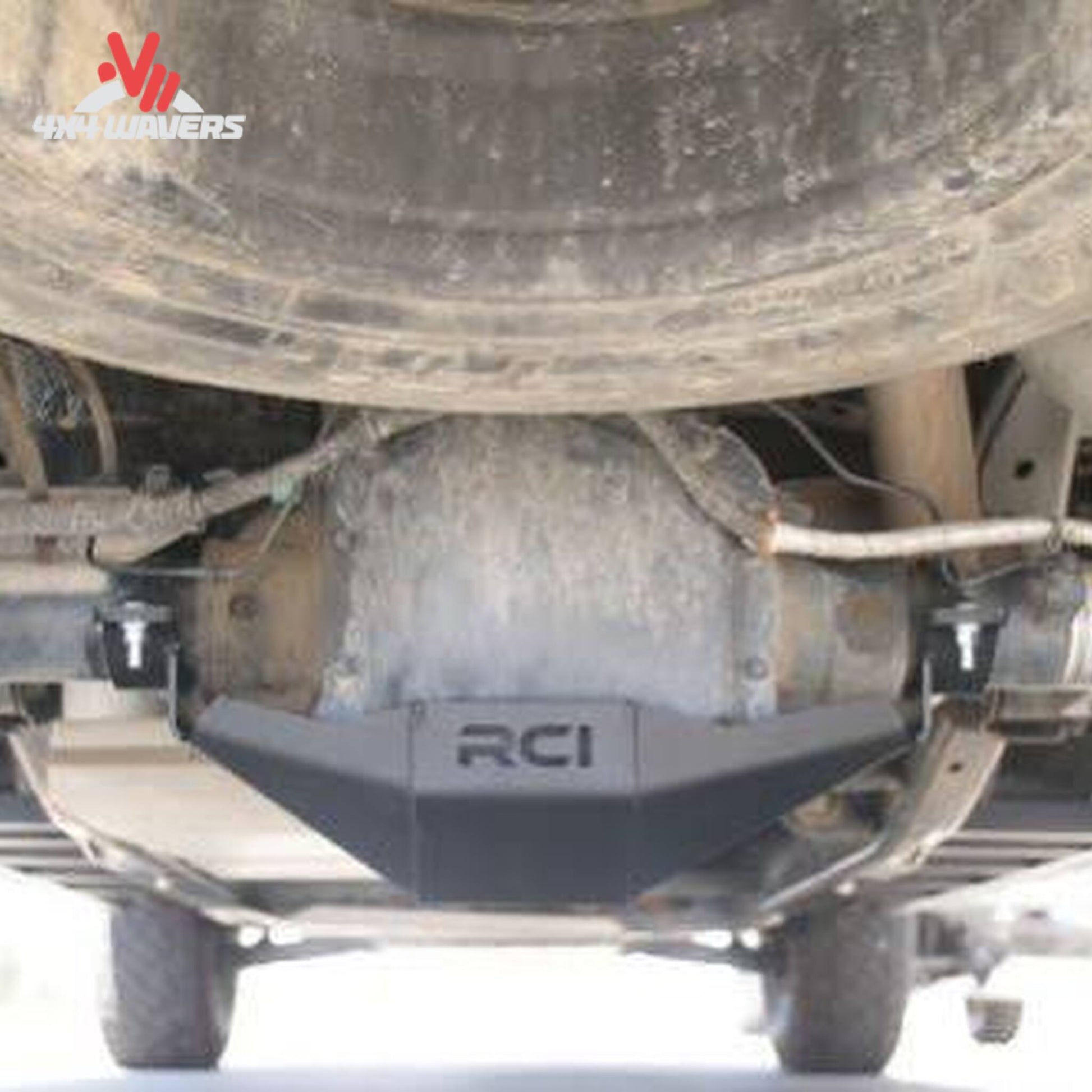 Installed RCI rear diff skid plate on Ford F-150 axle F150-15-975-DIFF