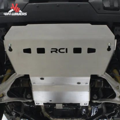 RCI steel skid plate installed under Ford Bronco