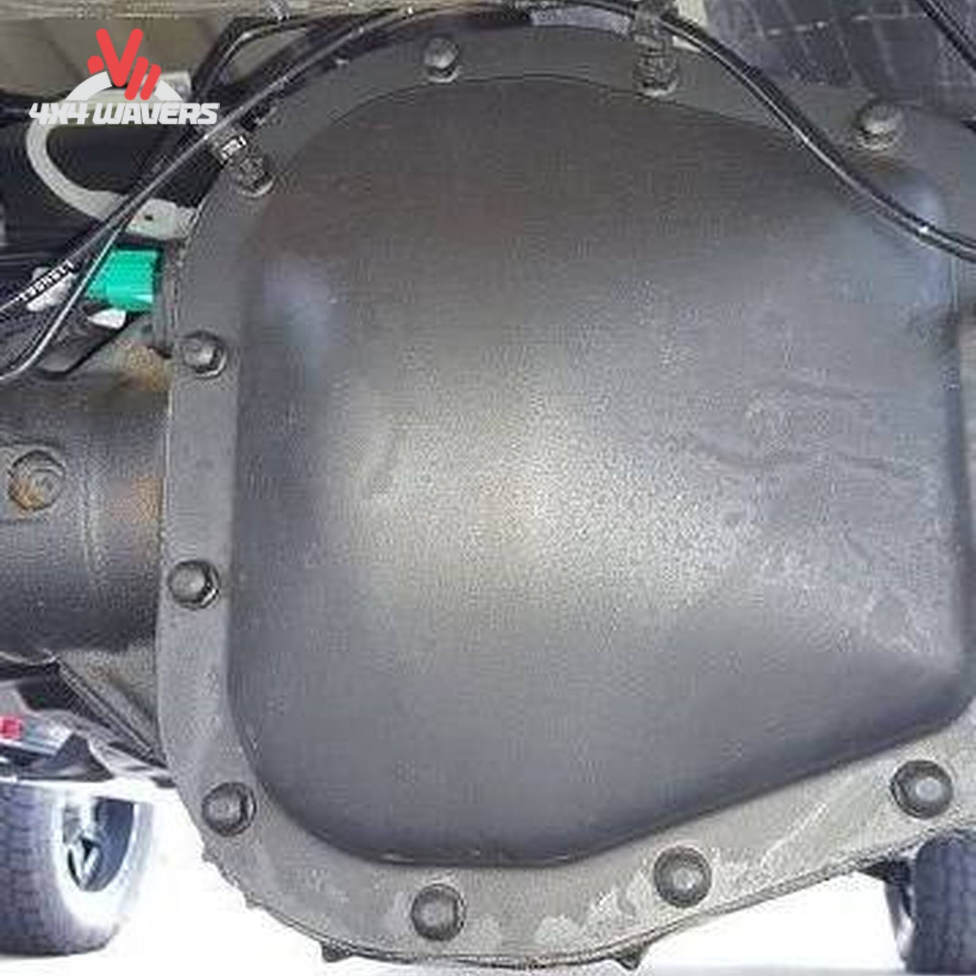 Black steel differential skid plate for 2015 to 2026 Ford F-150 F150-15-975-DIFF