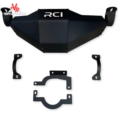 Black steel differential skid plate for 2015 to 2026 Ford F-150 F150-15-975-DIFF