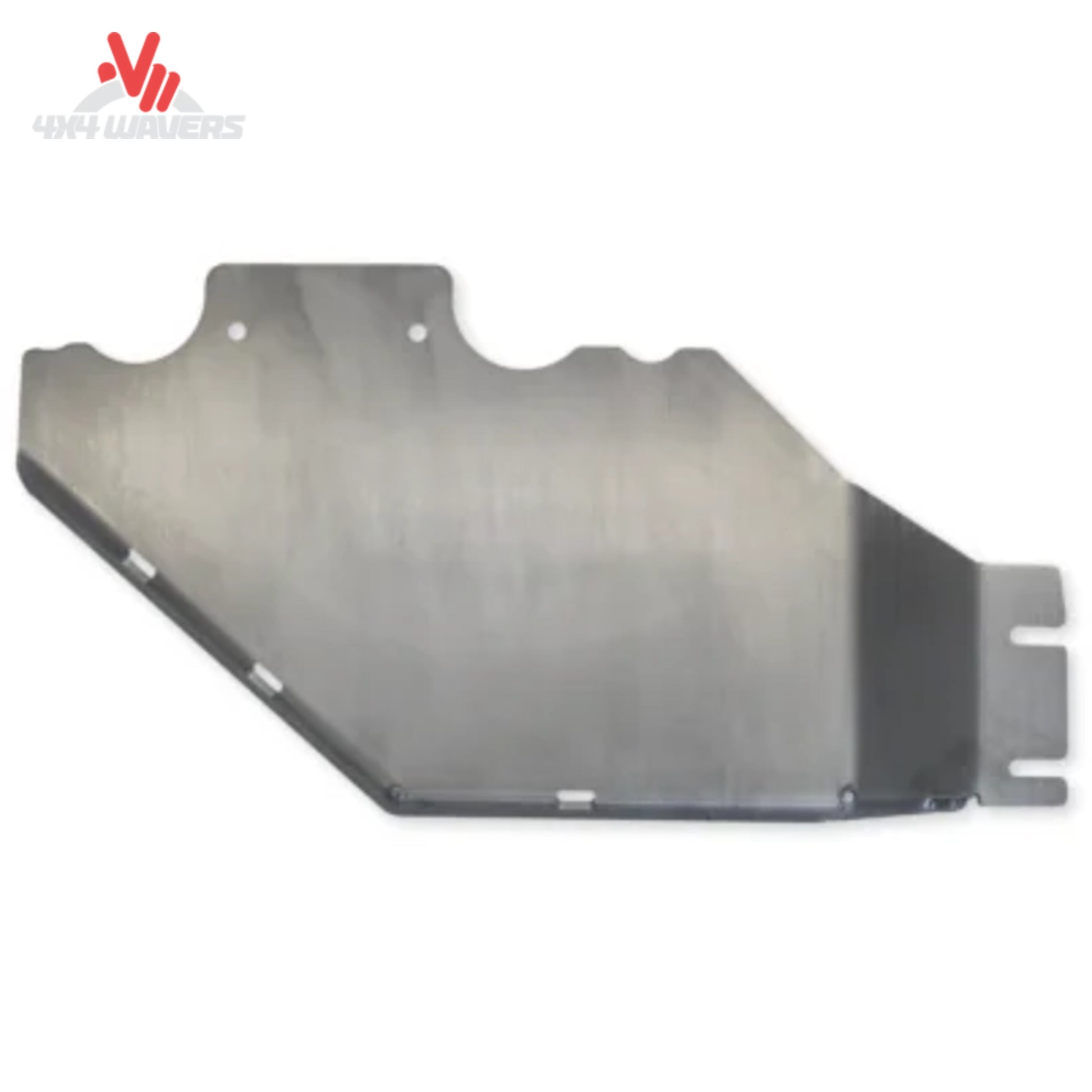 Heavy-duty RCI transfer case skid plate designed to protect Bronco drivetrain components during off-road travel
