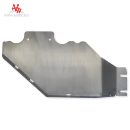 Heavy-duty RCI transfer case skid plate designed to protect Bronco drivetrain components during off-road travel