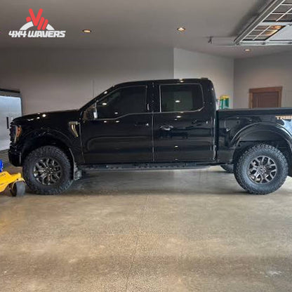 ReadyLIFT 2.5 leveling kit installed on Ford F-150 Tremor, enhancing the truck's stance with increased lift and improved ground clearance.