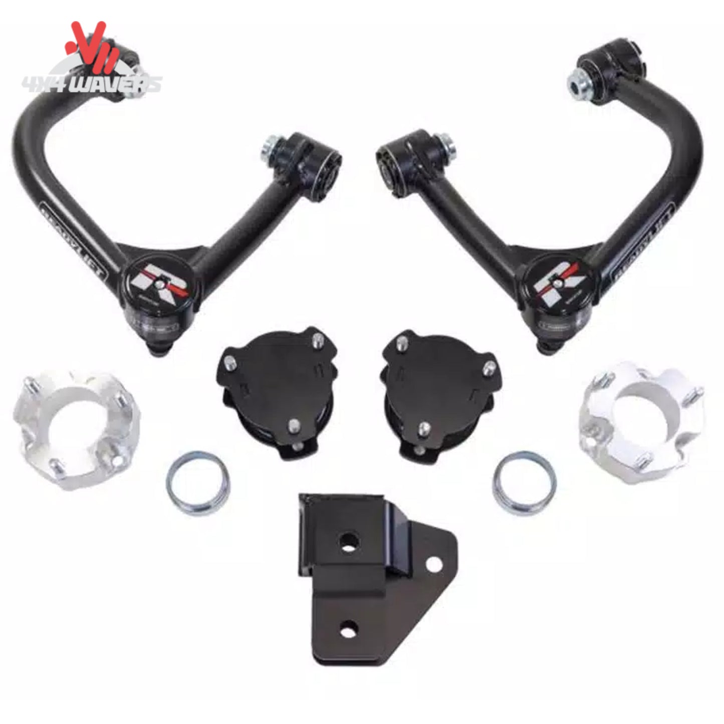 ReadyLIFT 69-21310 SST lift kit for Ford Bronco Sasquatch package; Complete ReadyLIFT suspension upgrade featuring tubular upper control arms for Sasquatch Bronco models