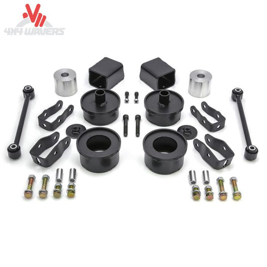 ReadyLIFT 2.5-inch SST lift kit for 2018-2026 Jeep Wrangler JL Sahara and Sport models, showing the components of the lift kit.