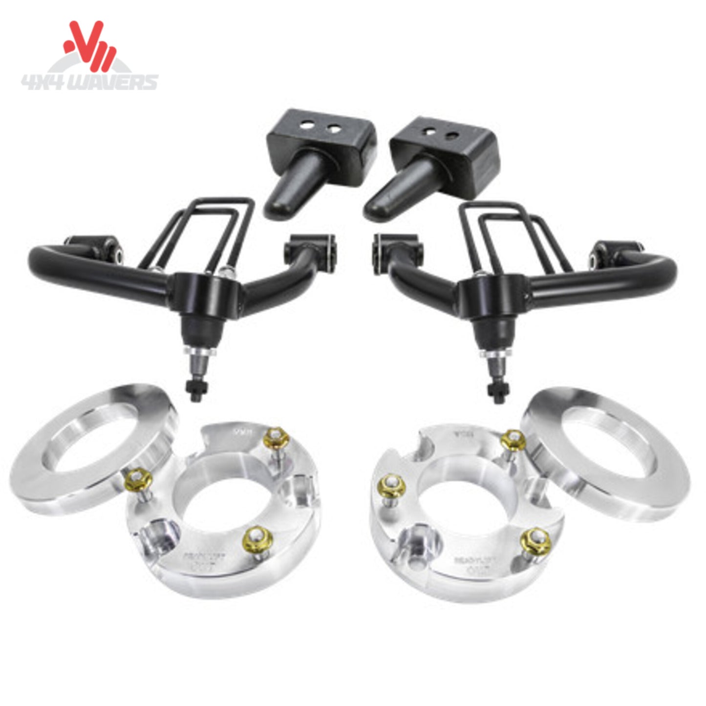 ReadyLIFT tubular steel upper control arms with corrected ball joint cup 69-2302