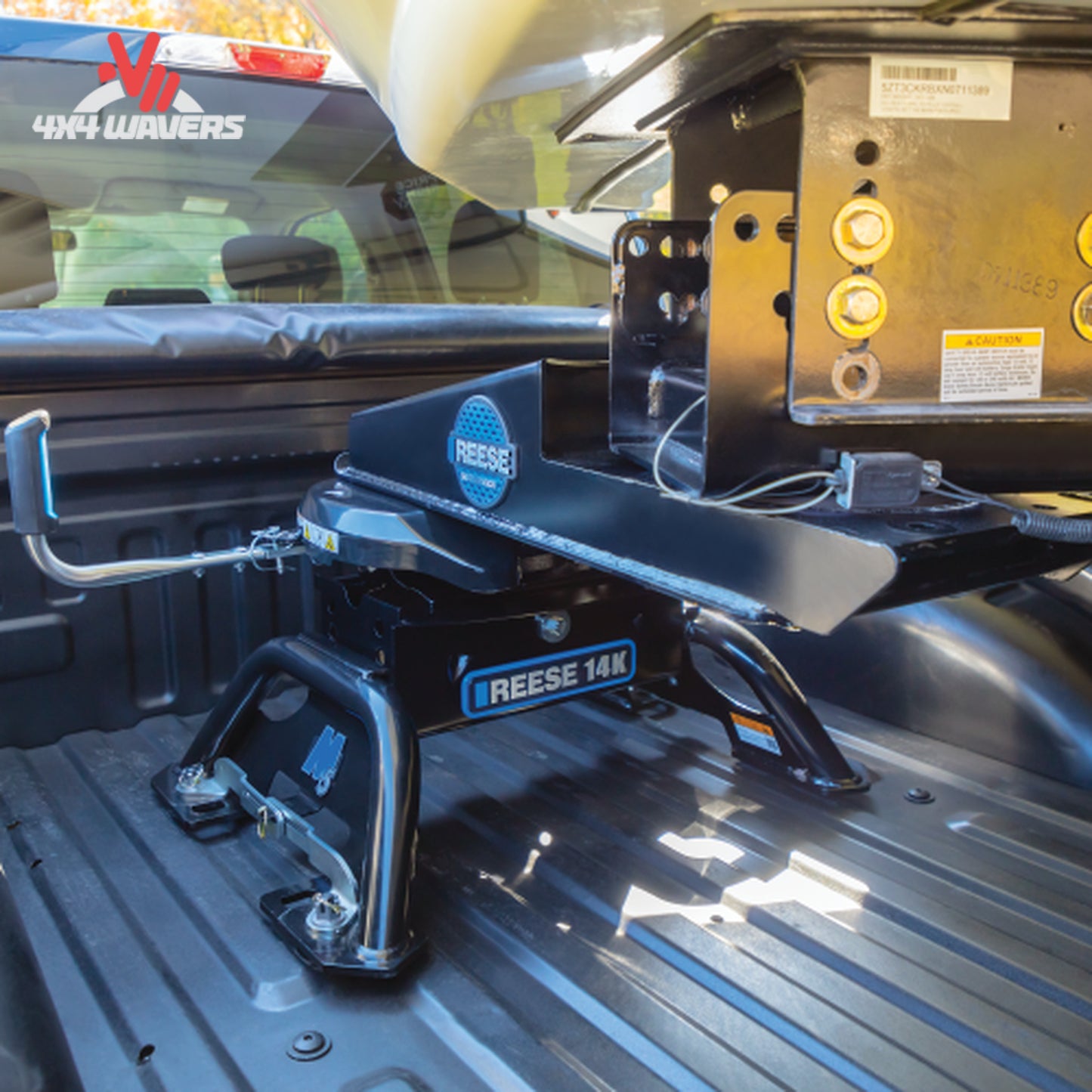 Direct frame mount underbed brackets for REESE 5th wheel system on F150 30952