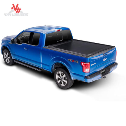 RetraxONE MX retractable tonneau cover on a 2009-2014 Ford F-150 with 6.5-foot bed, showcasing its sleek design and secure locking system.