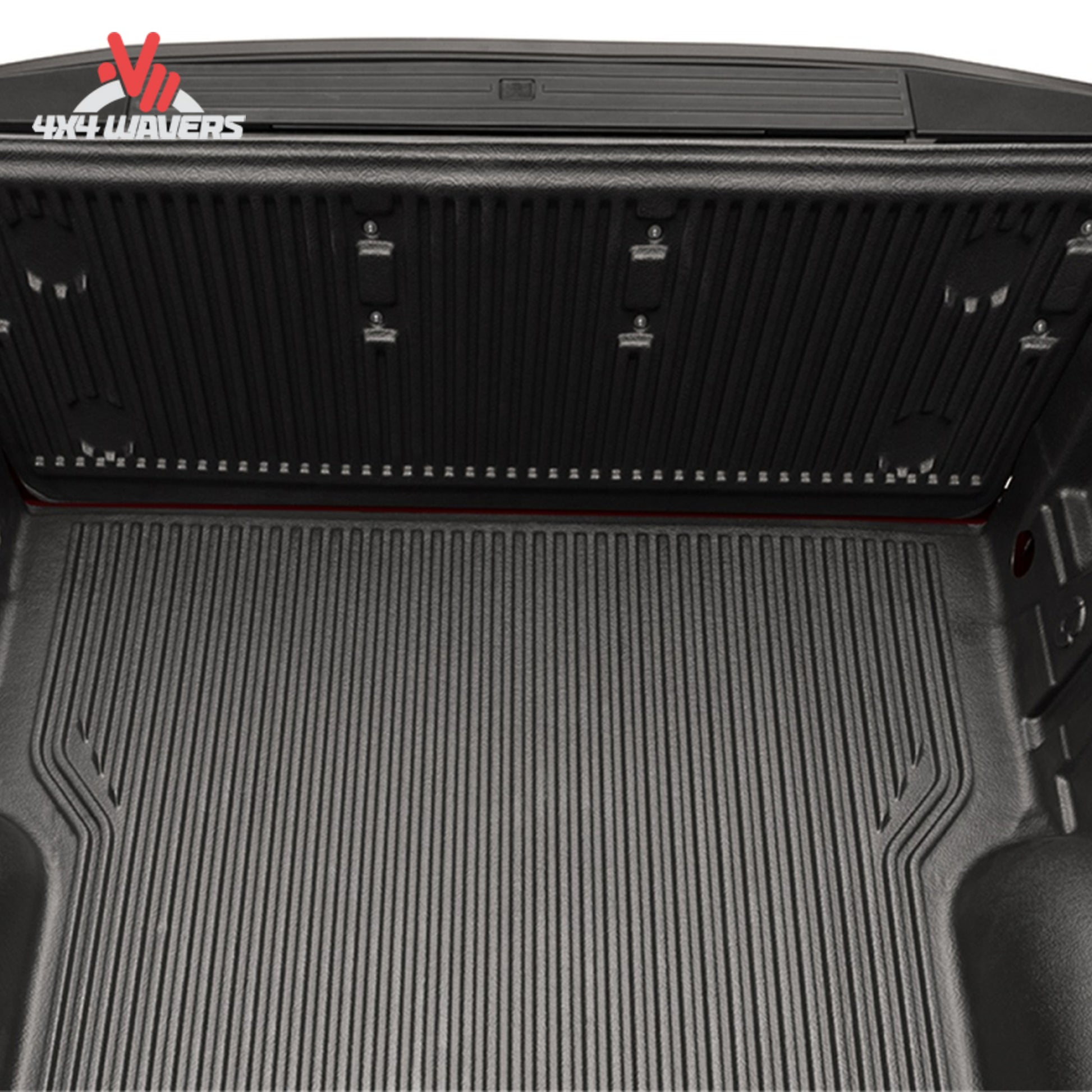 Rugged Liner bedliner tailgate panel for Ford F-150 6.5-foot bed, durable truck bed protection for 2015-2026 models.