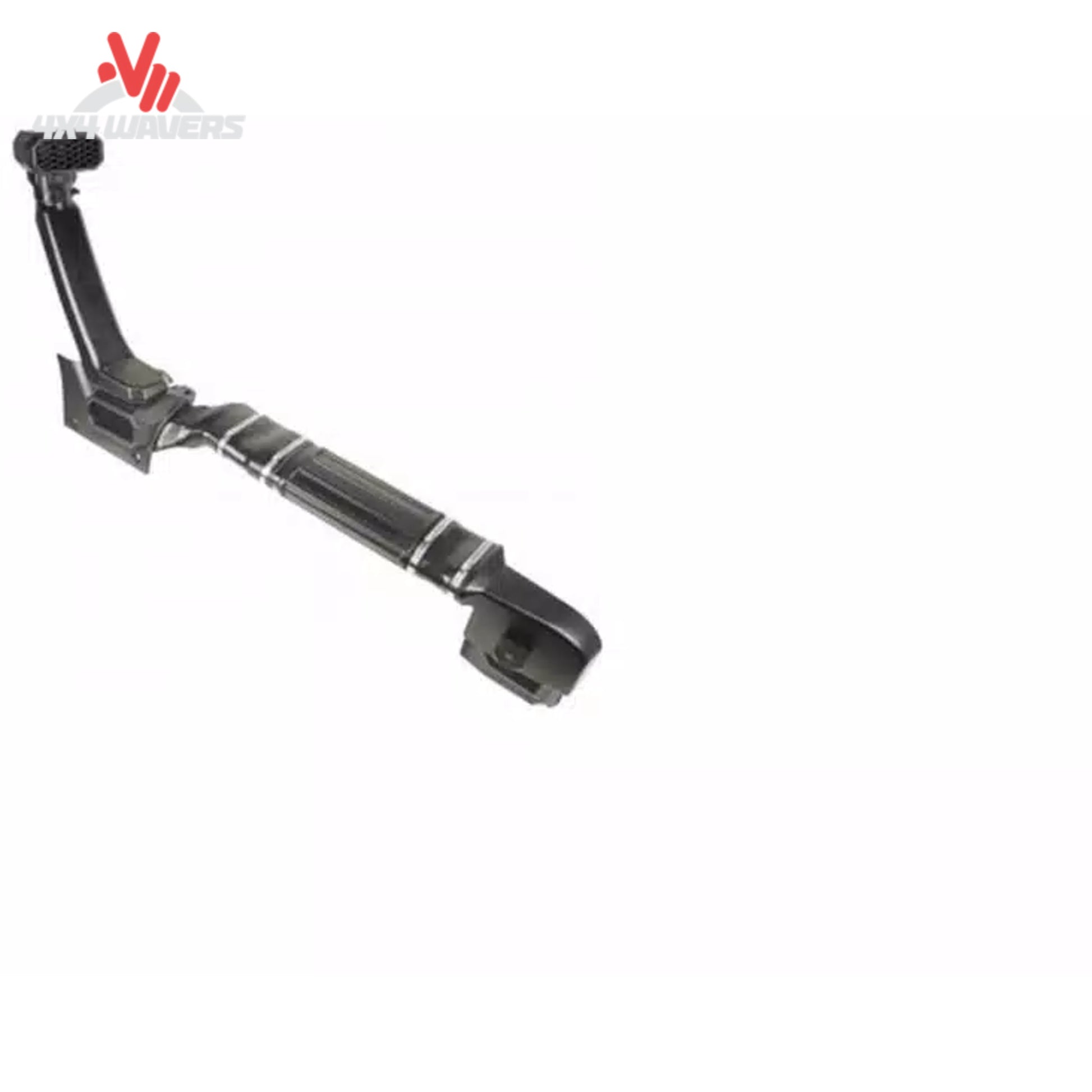 What does the Rugged Ridge AmFib low and high mount snorkel system look like on a Jeep JL?
