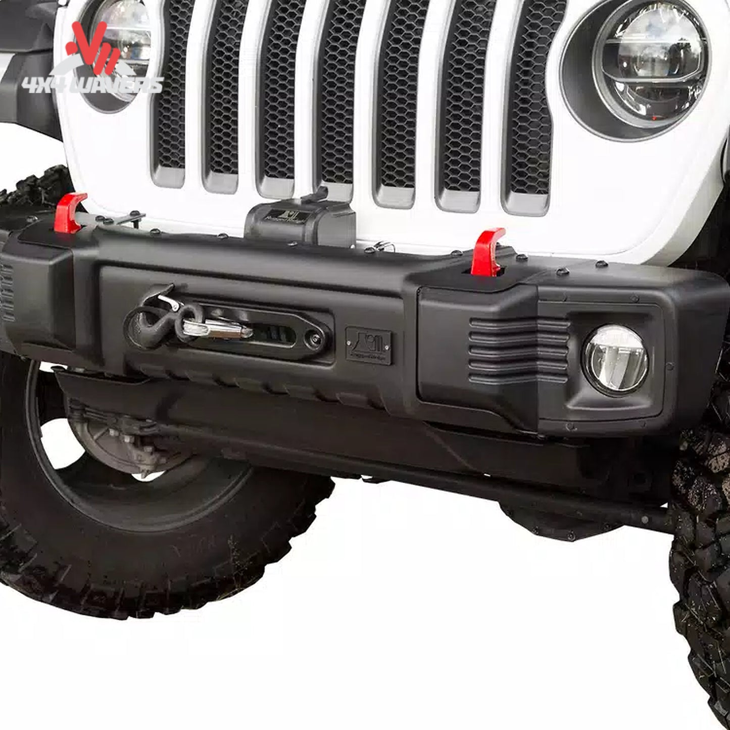 Rugged Ridge Spartacus stubby front bumper for Jeep Wrangler JL and Gladiator JT