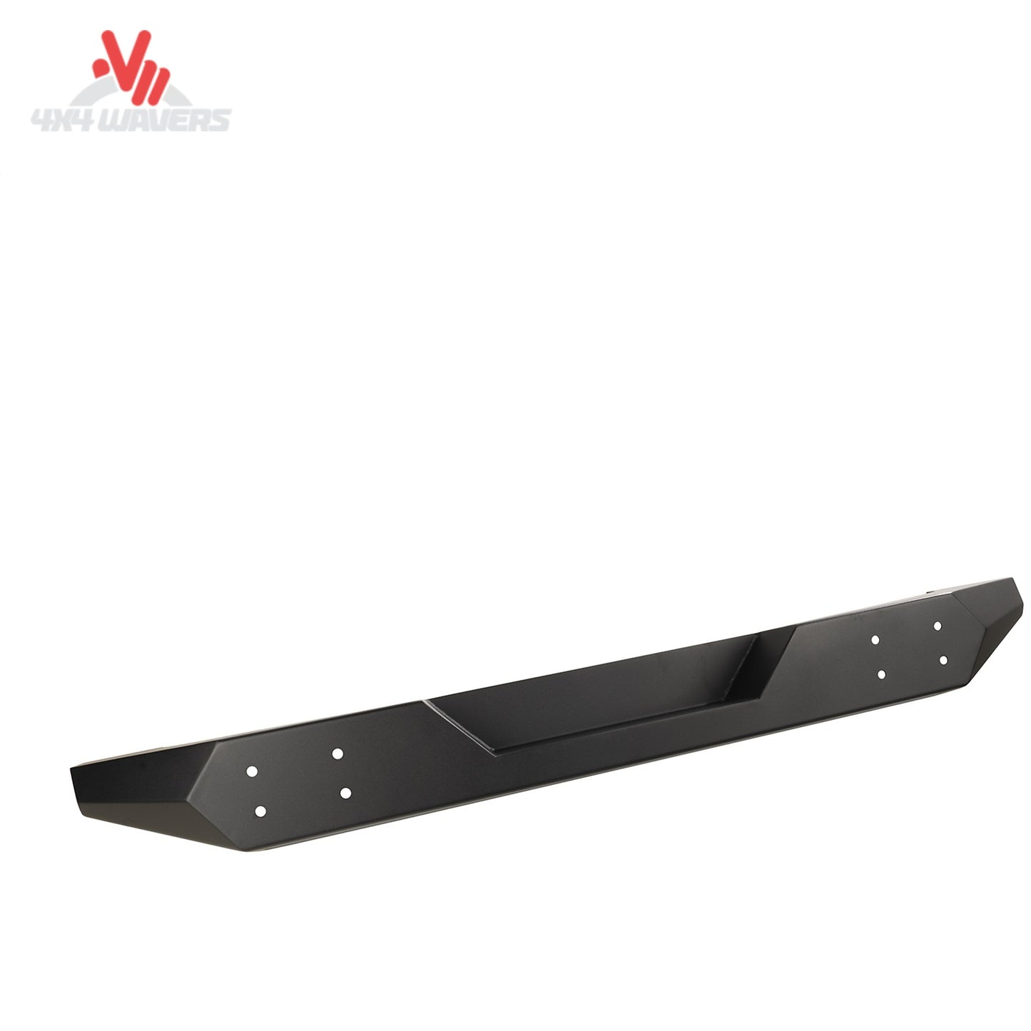 What does the Rugged Ridge Spartan rear bumper look like on a Jeep Wrangler JK?