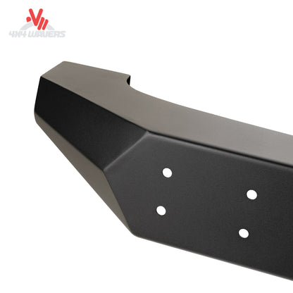 What does the Rugged Ridge Spartan rear bumper look like on a Jeep Wrangler JK?