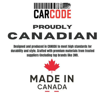 CarCode hood decal for Jeep Wrangler JK/JKU 2007-2018, style #01, shown on vehicle hood with detailed black graphic design