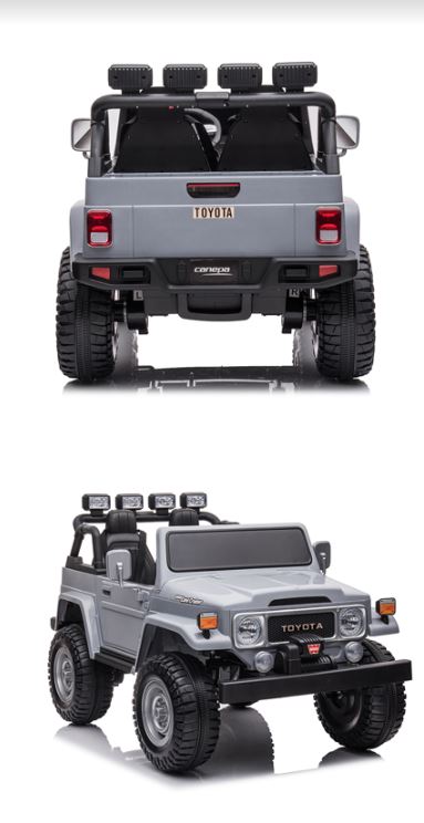 2026 24V Toyota FJ-40 2 Seater Kids Ride On Car with Remote Control DELUXE