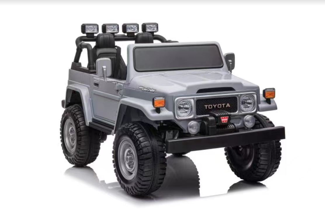 2026 24V Toyota FJ-40 2 Seater Kids Ride On Car with Remote Control DELUXE