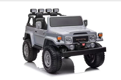 2026 24V Toyota FJ-40 2 Seater Kids Ride On Car with Remote Control DELUXE