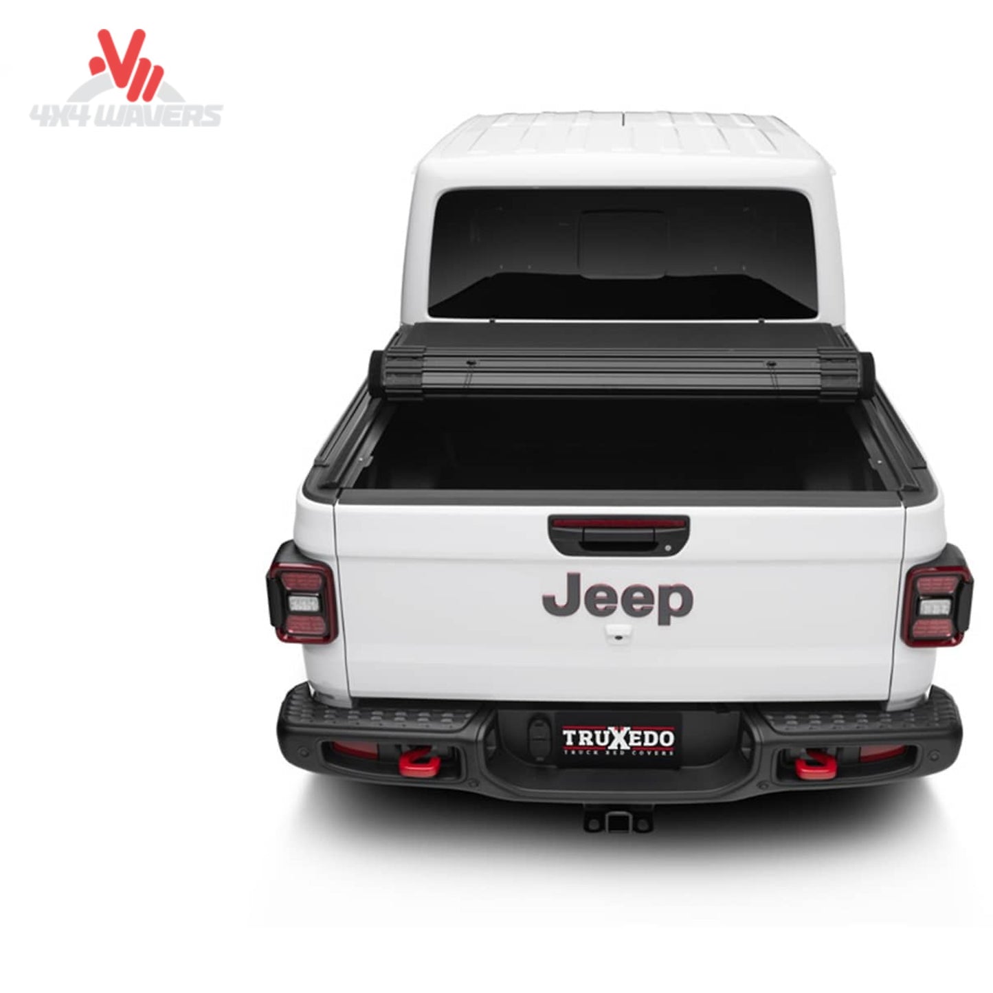 Low-profile TruXedo Sentry CT tonneau cover on Jeep Gladiator