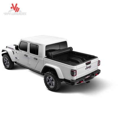 Low-profile TruXedo Sentry CT tonneau cover on Jeep Gladiator