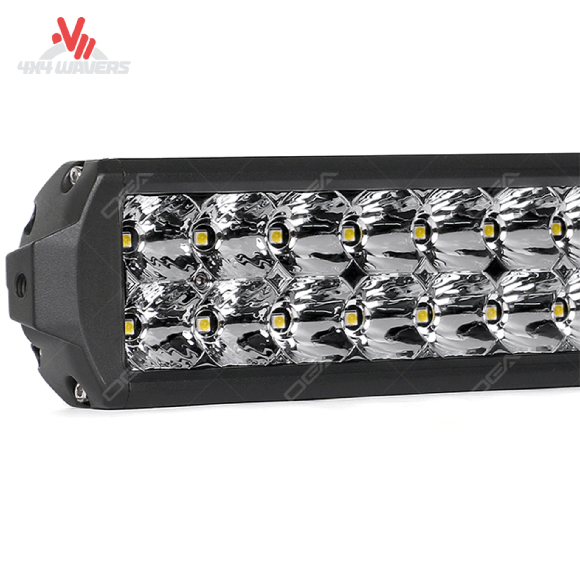 Barra de luces LED curva de doble fila de 20 pulgadas Go Performance con haz combinado, iluminación todoterreno para mayor visibilidad y uso exterior resistente.