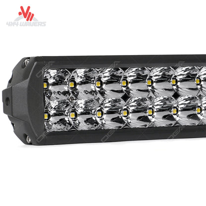 Barra de luces LED curva de doble fila de 20 pulgadas Go Performance con haz combinado, iluminación todoterreno para mayor visibilidad y uso exterior resistente.