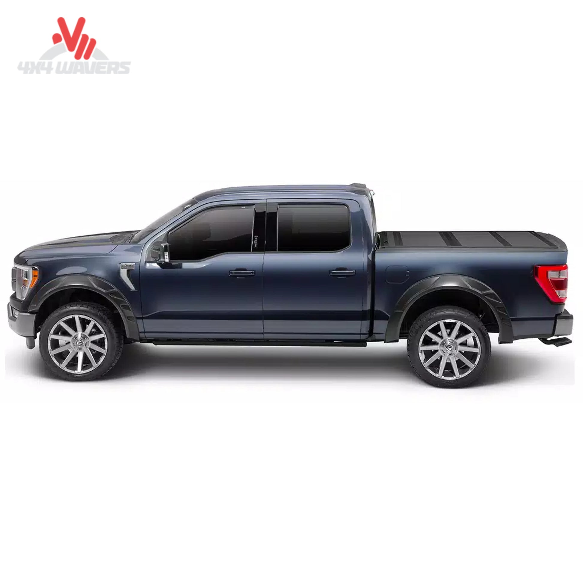 Cubierta rígida plegable Extang Endure ALX en una Jeep Gladiator JT 2020-2026 con caja de 5 pies, mostrando su diseño duradero y paneles plegables.