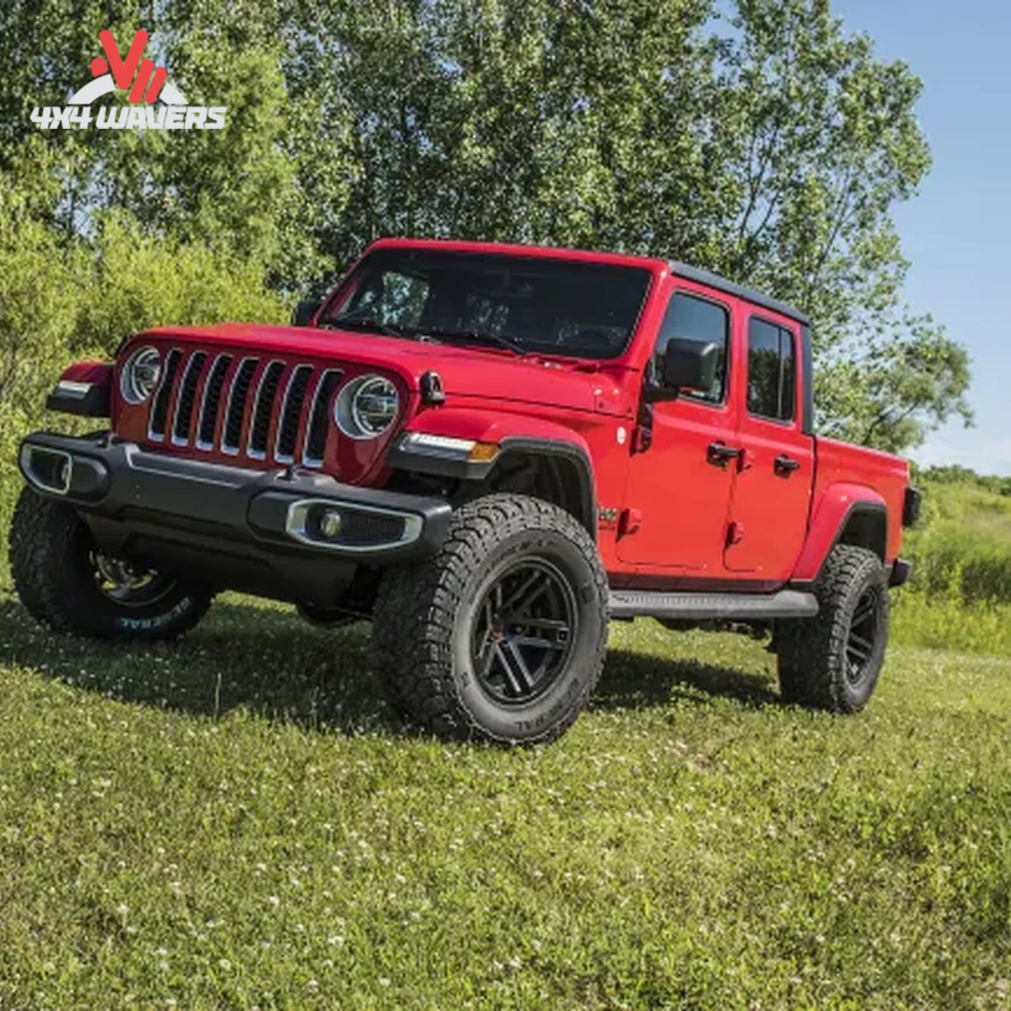 Kit de nivelación BDS de 2-inch para Jeep Gladiator JT 2020-2025, con componentes de instalación y piezas de suspensión.