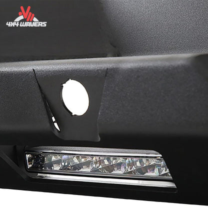Welded D-ring recovery mounts on SRC Gen2 rear bumper