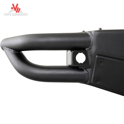 Welded D-ring recovery mounts on SRC Gen2 rear bumper